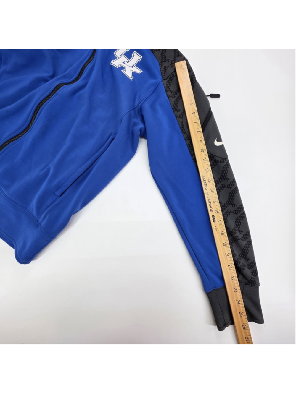 Y2K Nike Dri Fit Kentucky Wildcats Track Jacket Mens M Blue NCAA Full Zip - Picture 15 of 16